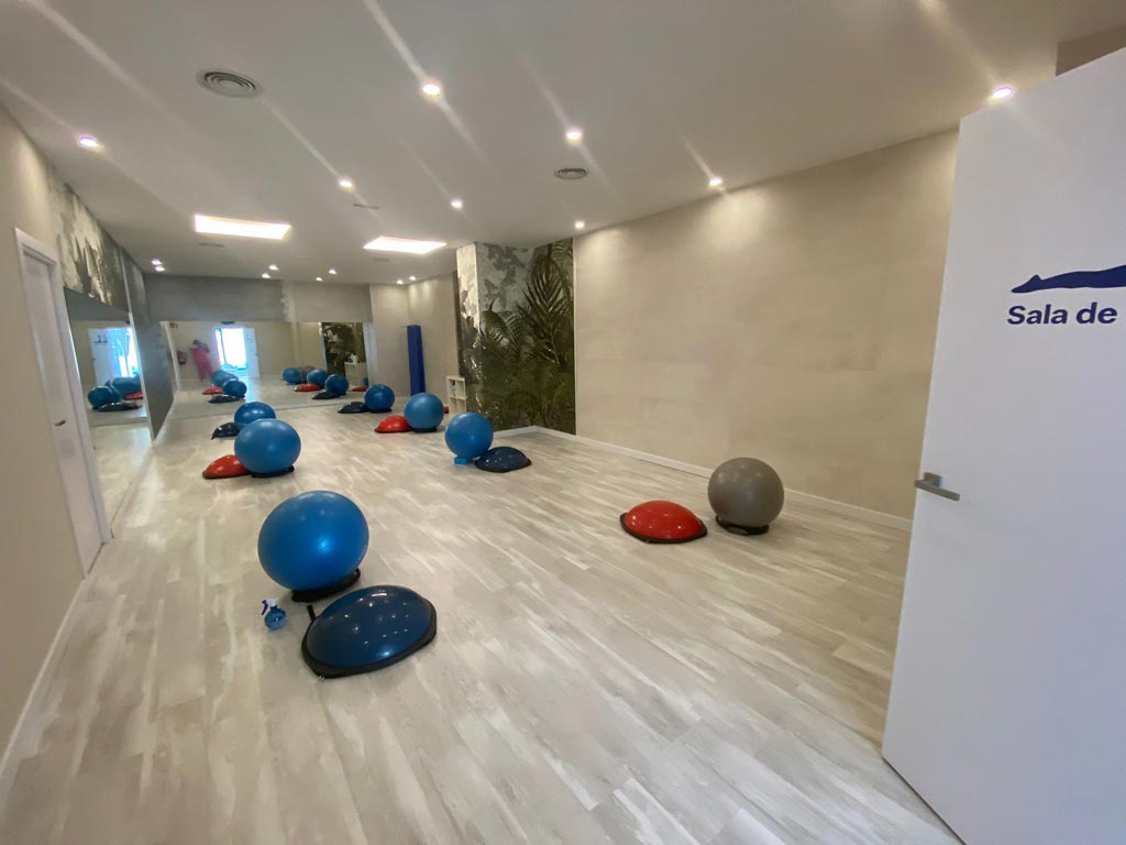 Clínica Vertèbres sala de pilates